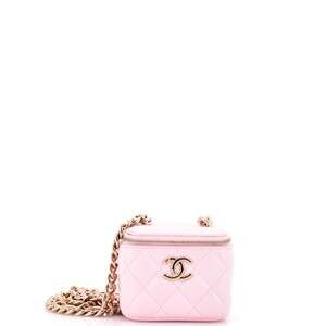 Chanel Coco Enamel Strap Vanity Case #254996C28B